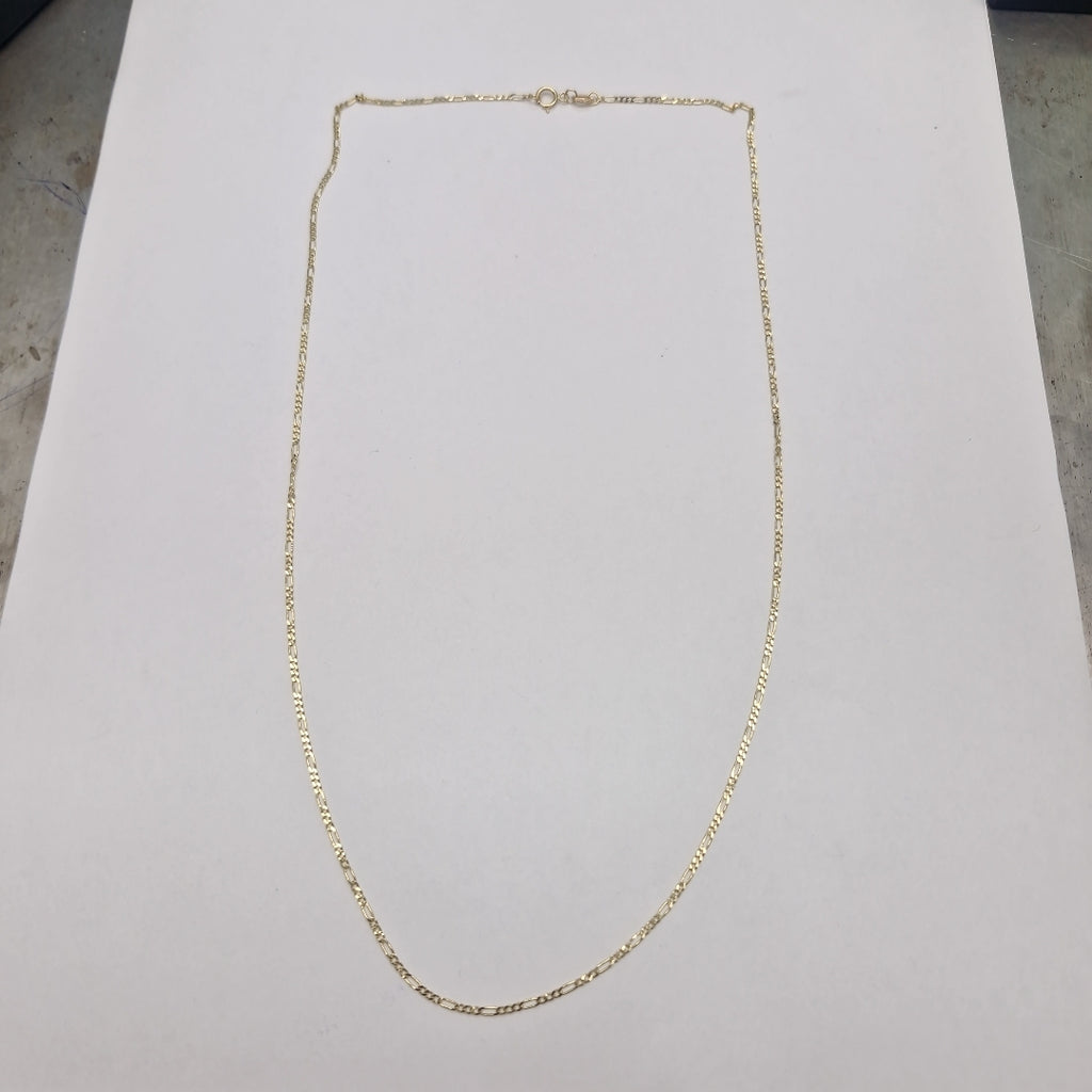 CADENAS TEJIDO 3X1 ORO 14K 55 CM 2.3 GR (NUEVO)