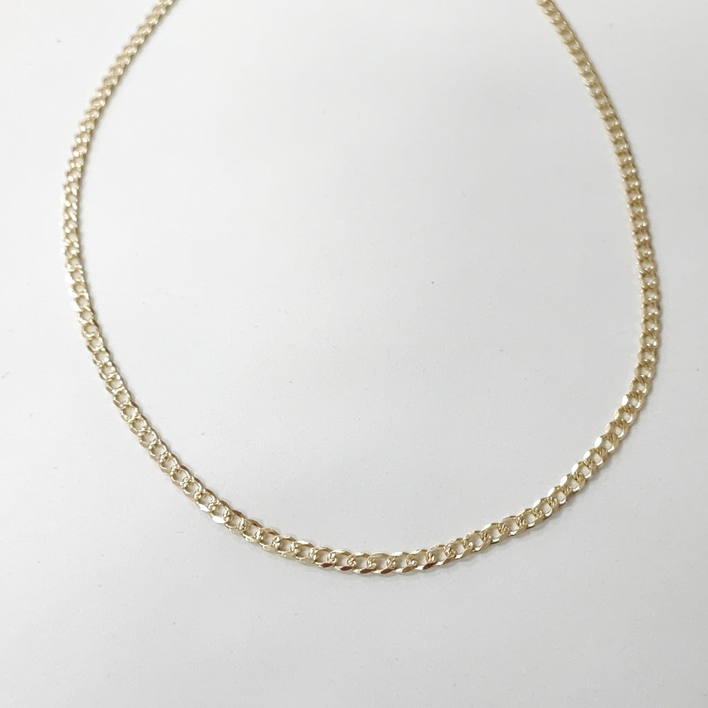 CADENAS BARBADA ORO 14K 55 CM 13.1 GR (NUEVO)