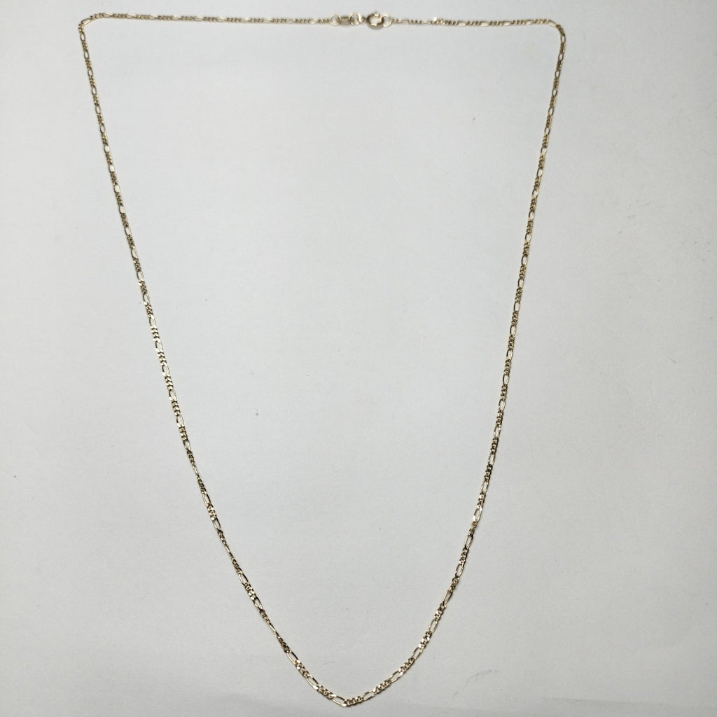 CADENAS TEJIDO 3X1 ORO 14K 55 CM 2.7 GR (NUEVO)