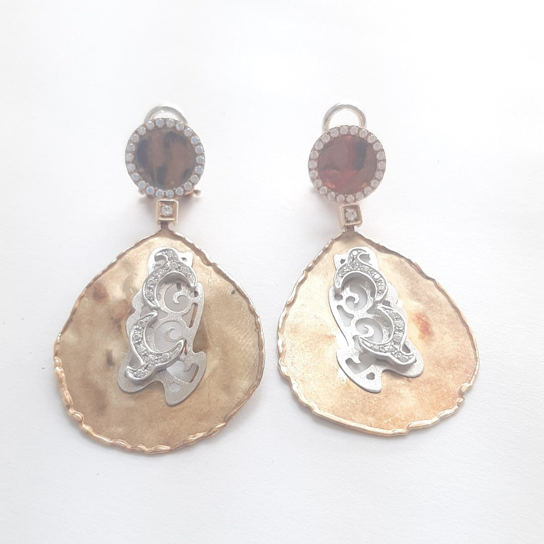 ARETES PAR ORO 14 K 10.5 GRMS (SEMINUEVO)