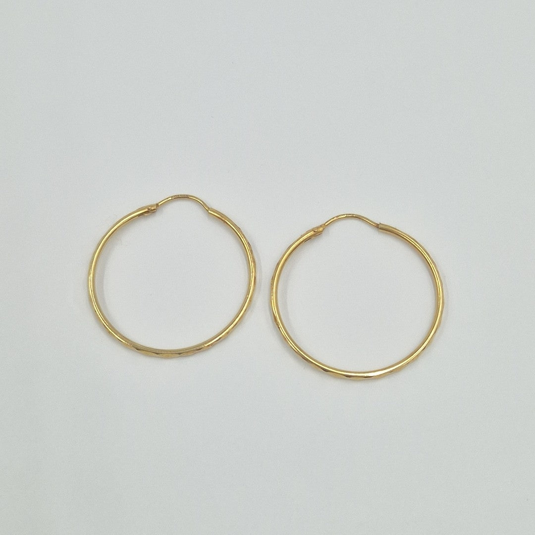 ARRACADAS PAR ORO 14 K 2,50 GRMS (SEMINUEVO)