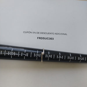 ANILLITO ORO, ORO BLANCO 14 K 1.4 GRMS (SEMINUEVO)