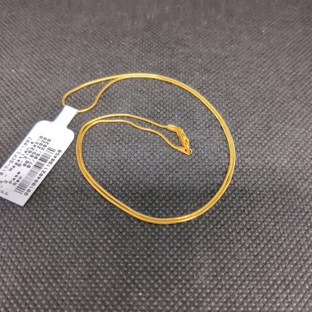 CADENA ORO 18 K 3.8 GRMS (SEMINUEVO)