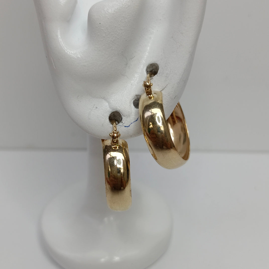 ARETES ARRACADAS ORO 10K 2.3 GR (NUEVO)