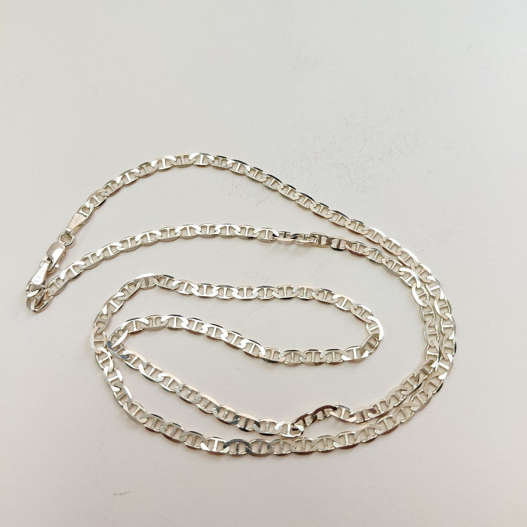 CADENAS TEJIDO GUCHI ORO 10K 55 CM 7.7 GR (NUEVO)