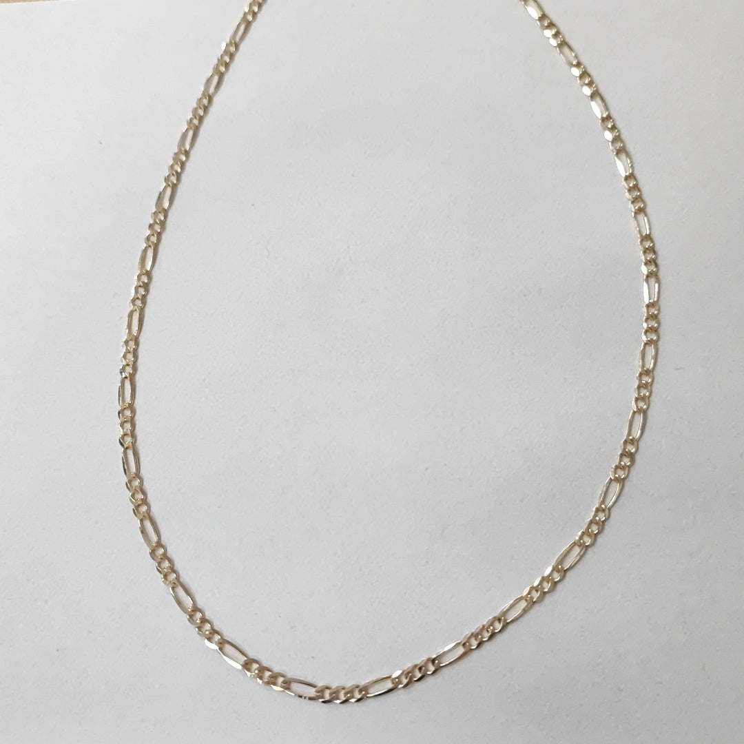 CADENAS 3X1 ORO 14K 55 CM 4.7 GR (NUEVO)