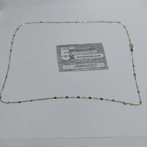 CADENA ORO 14 K 1.6 GRMS (SEMINUEVO)