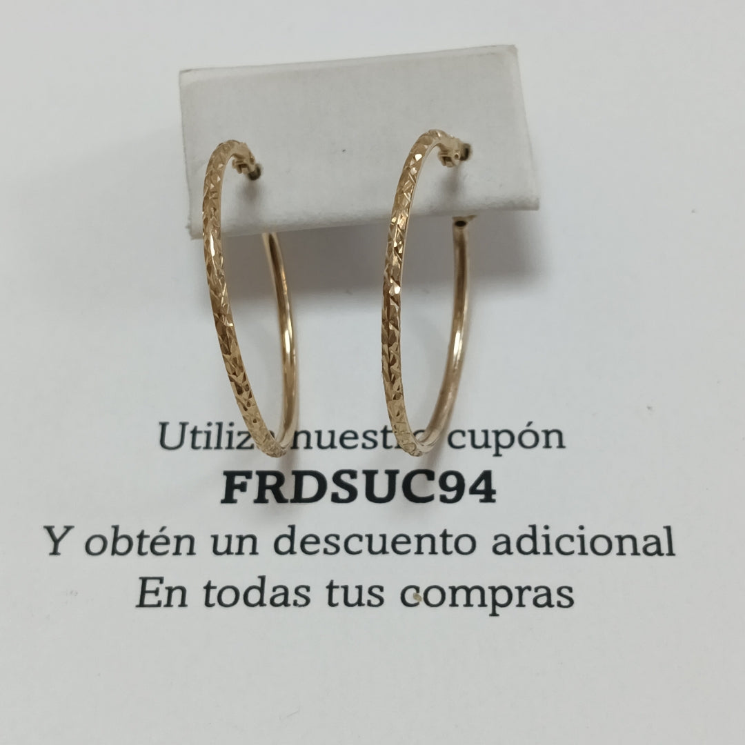 ARRACADAS ORO 10K 1.6 (NUEVO)
