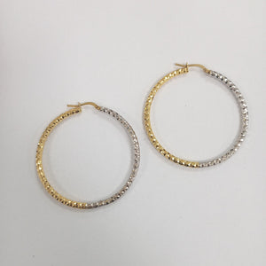ARRACADAS PAR ORO 14 K 3.6 GRMS (SEMINUEVO)