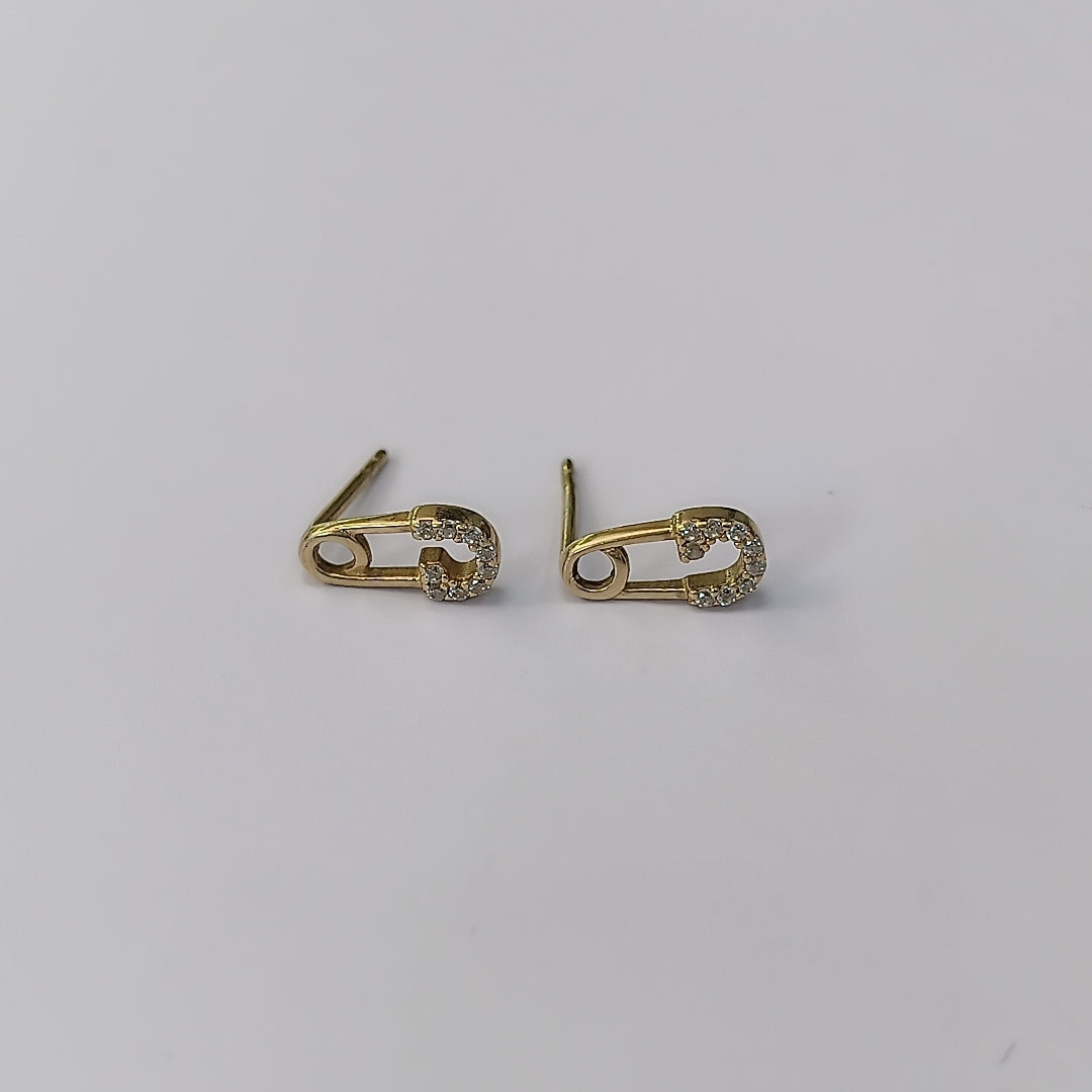 BROQUELES PAR ORO 14 K 0.7 GRMS (SEMINUEVO)