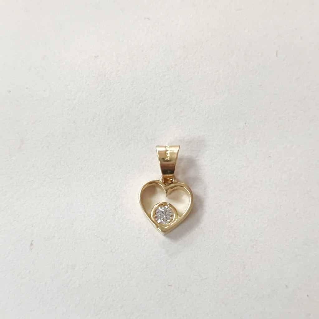DIJES CORAZON ORO 10K 0.9 GR (NUEVO)