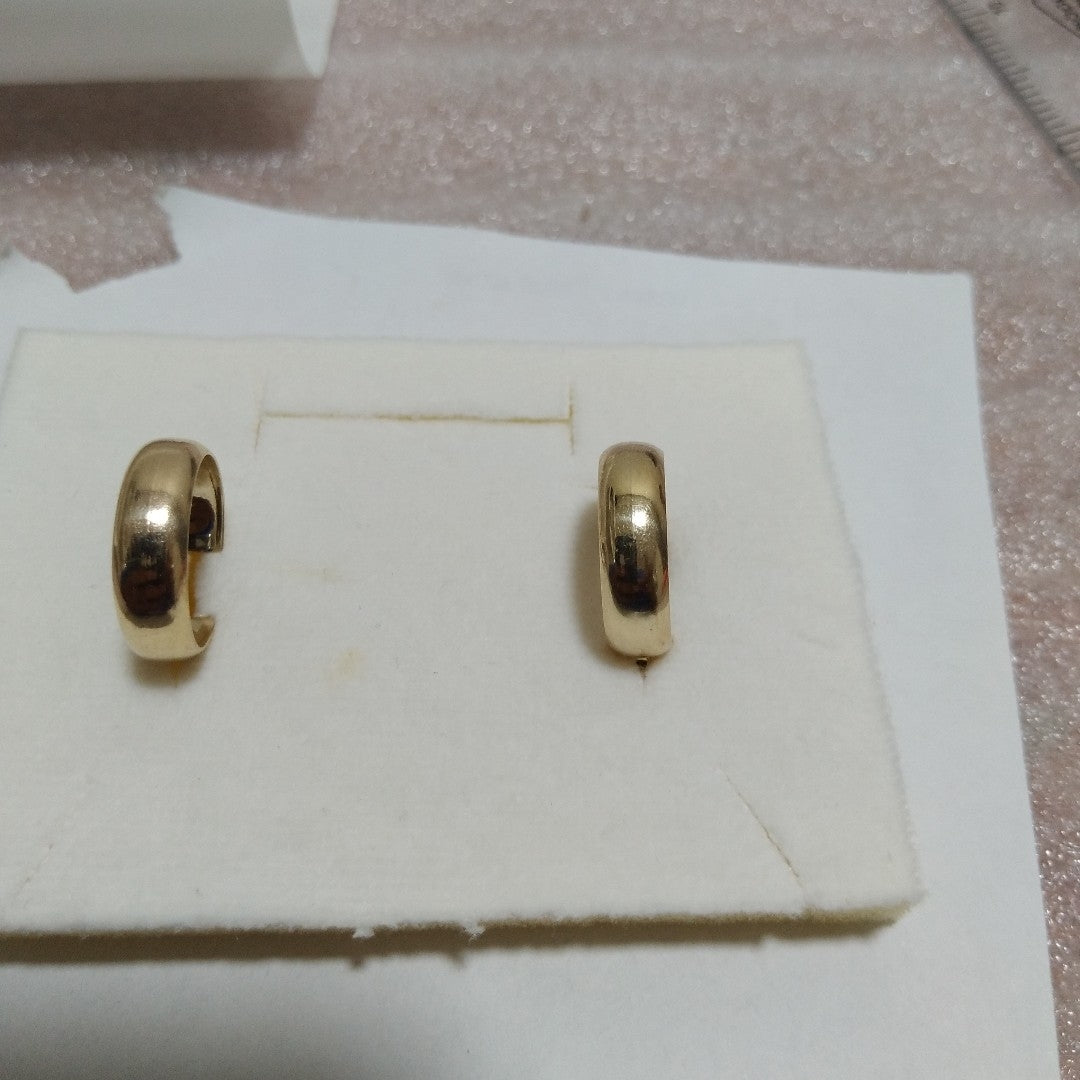 ARETES ARRACADAS ORO 10K 2.3 GR (NUEVO)