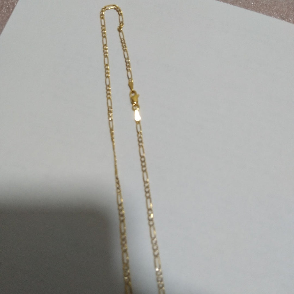 CADENAS TEJIDO 3X1 ORO 14K 55 CM 4.5 GR (NUEVO)
