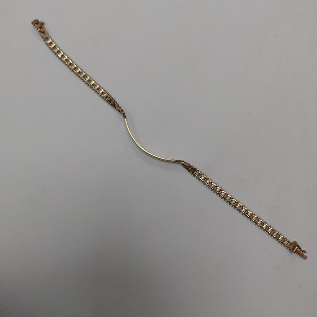 ESCLAVA ORO COMBINADO 14 K 9.5 GRMS (SEMINUEVO)