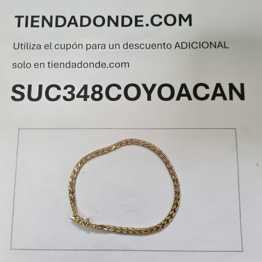 PULSERA ORO 14 K 8,30 GRMS (SEMINUEVO)