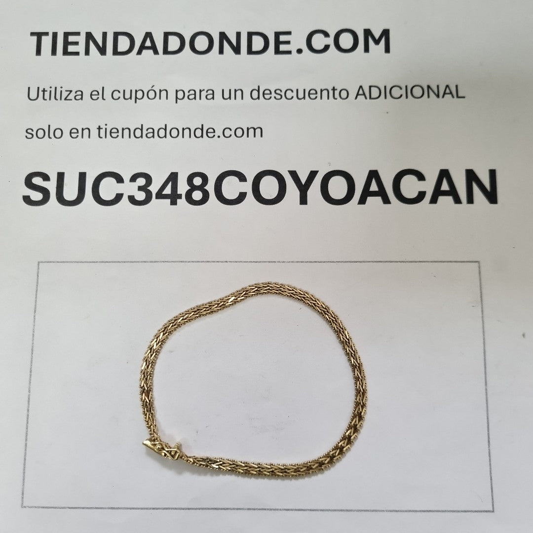 PULSERA ORO 14 K 8,30 GRMS (SEMINUEVO)