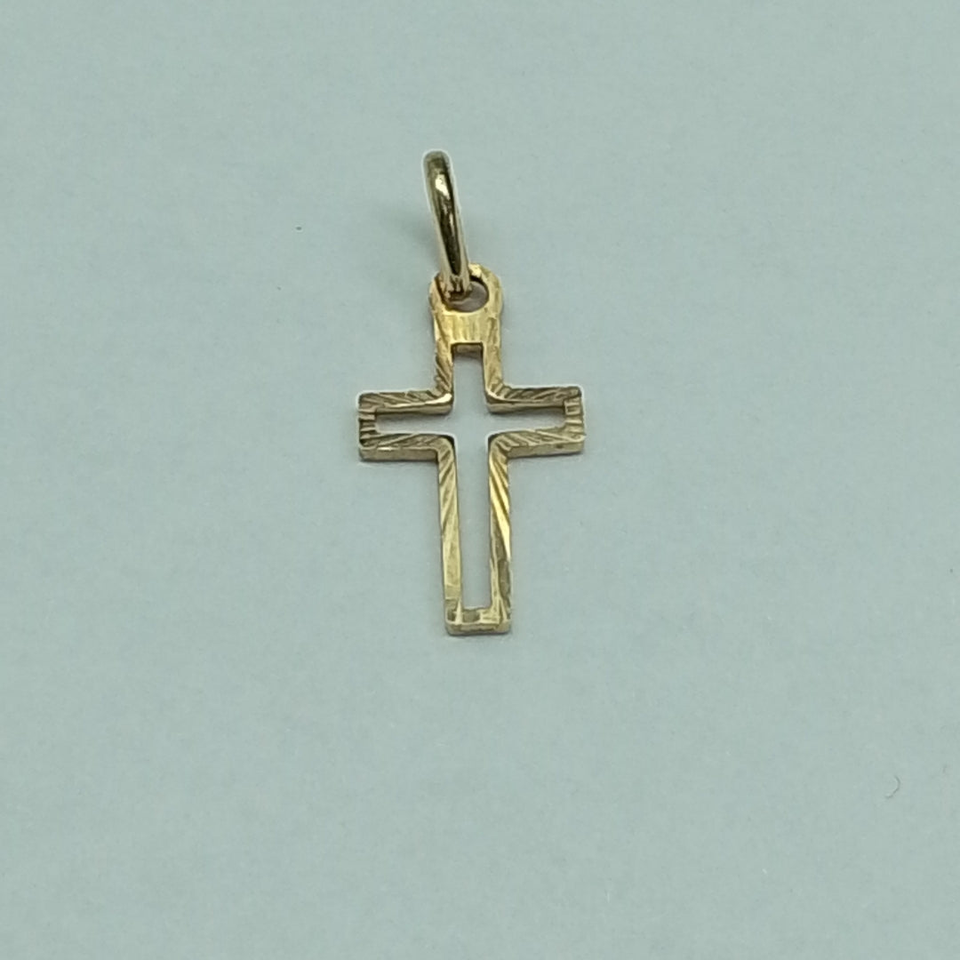 CRUZ ORO 14 K 0.6 GRMS (SEMINUEVO)