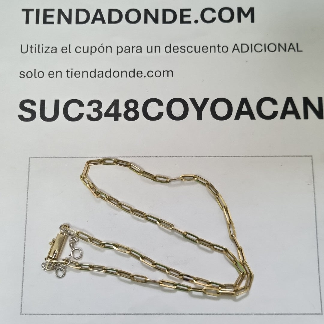 CADENA ORO 14 K 10,90 GRMS (SEMINUEVO)