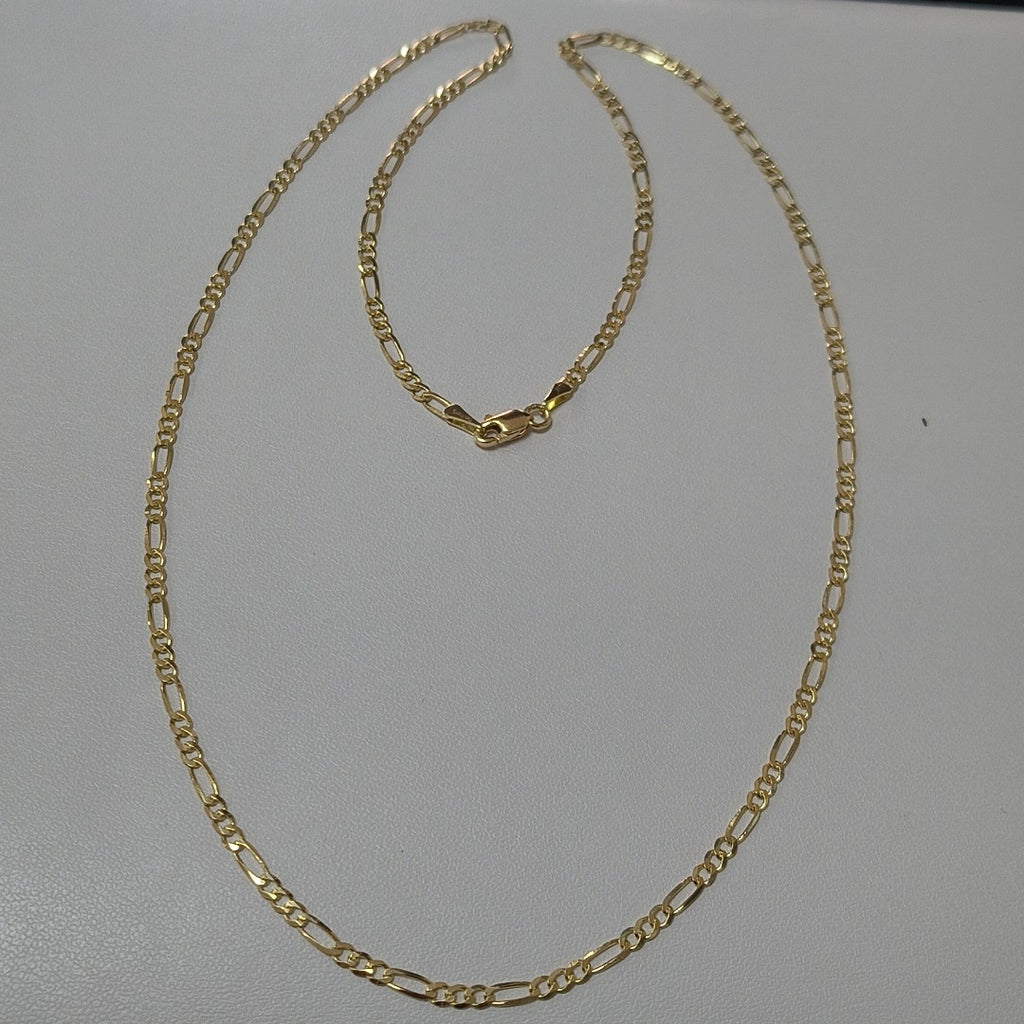 CADENAS 3X1 ORO 14K 55 CM 4.6 GR (NUEVO)