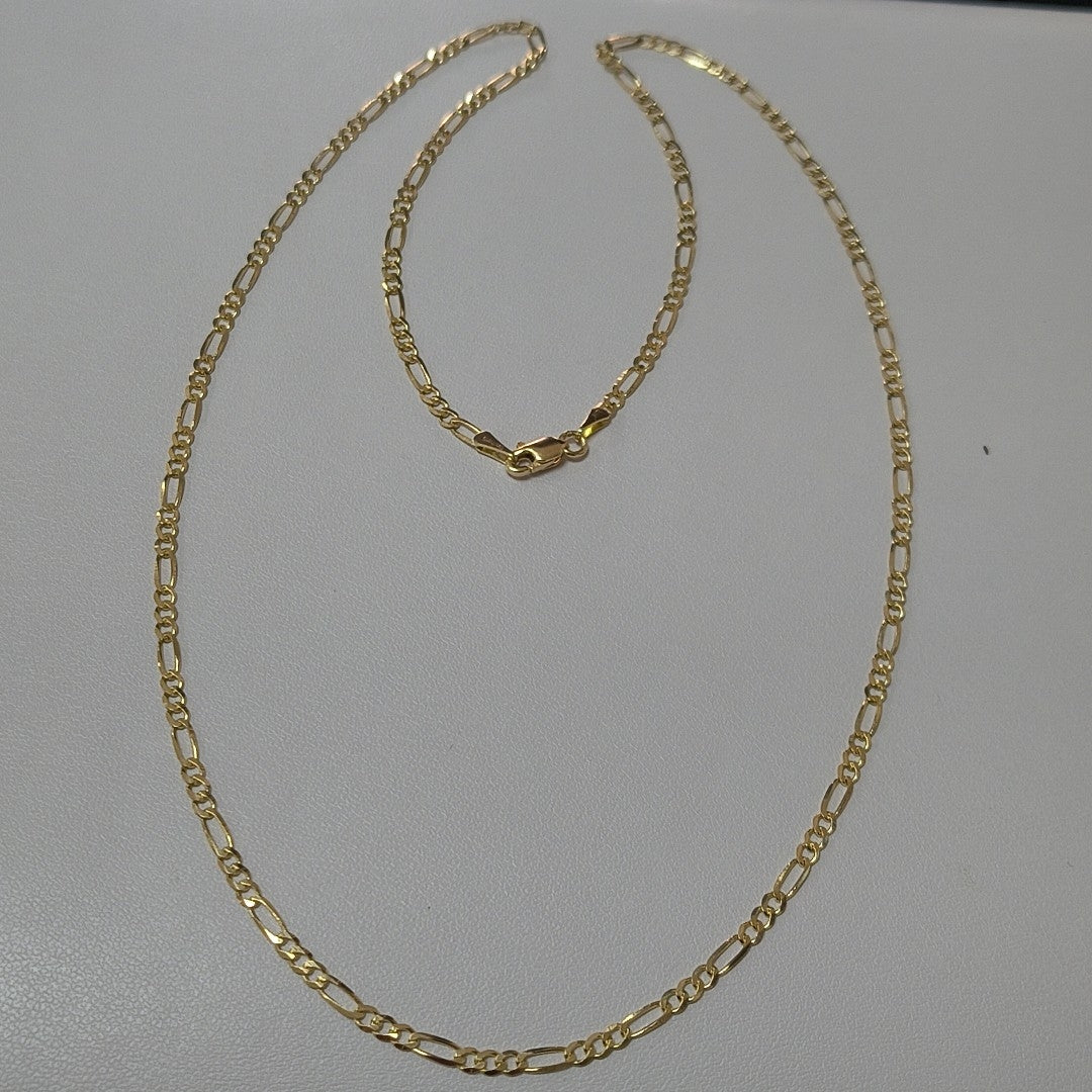 CADENAS 3X1 ORO 14K 55 CM 4.6 GR (NUEVO)