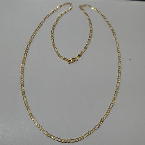 CADENAS 3X1 ORO 14K 55 CM 4.6 GR (NUEVO)