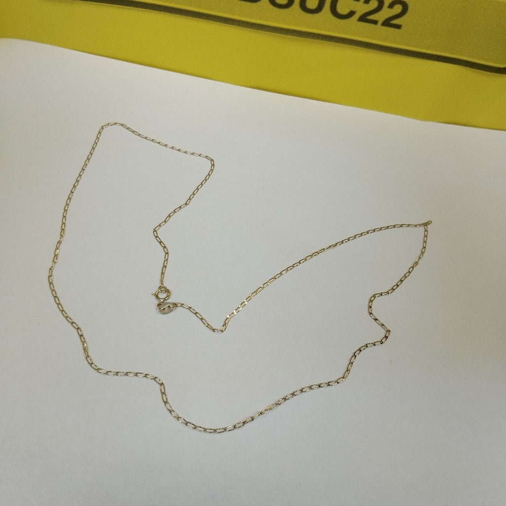 CADENAS TEJIDO ESLABONES ORO 10K 60 CM 2 GR (NUEVO)