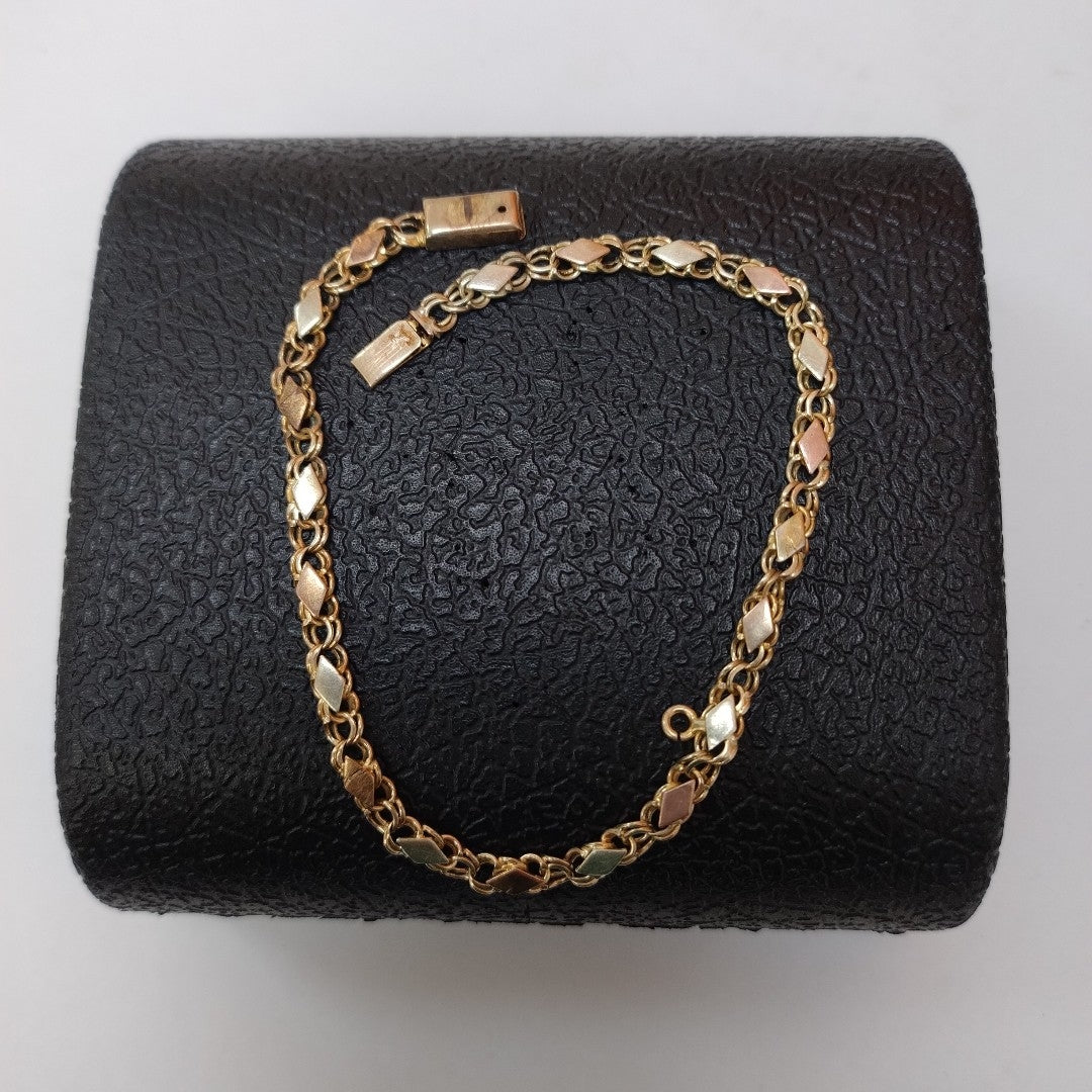 PULSERA ORO 10 K 5.6 GRMS (SEMINUEVO)