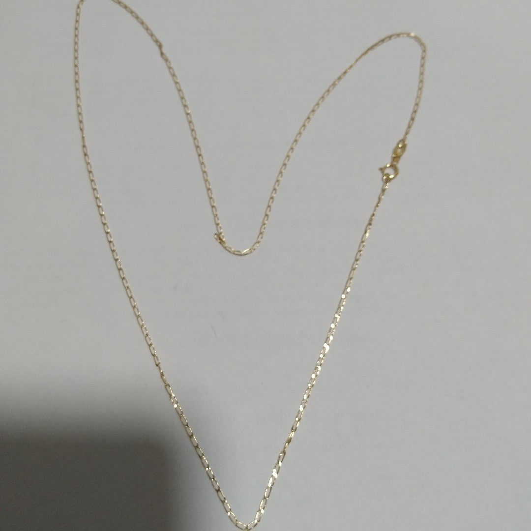 CADENAS TEJIDO ESLABONES ORO 10K 60 CM 2.1 GR (NUEVO)