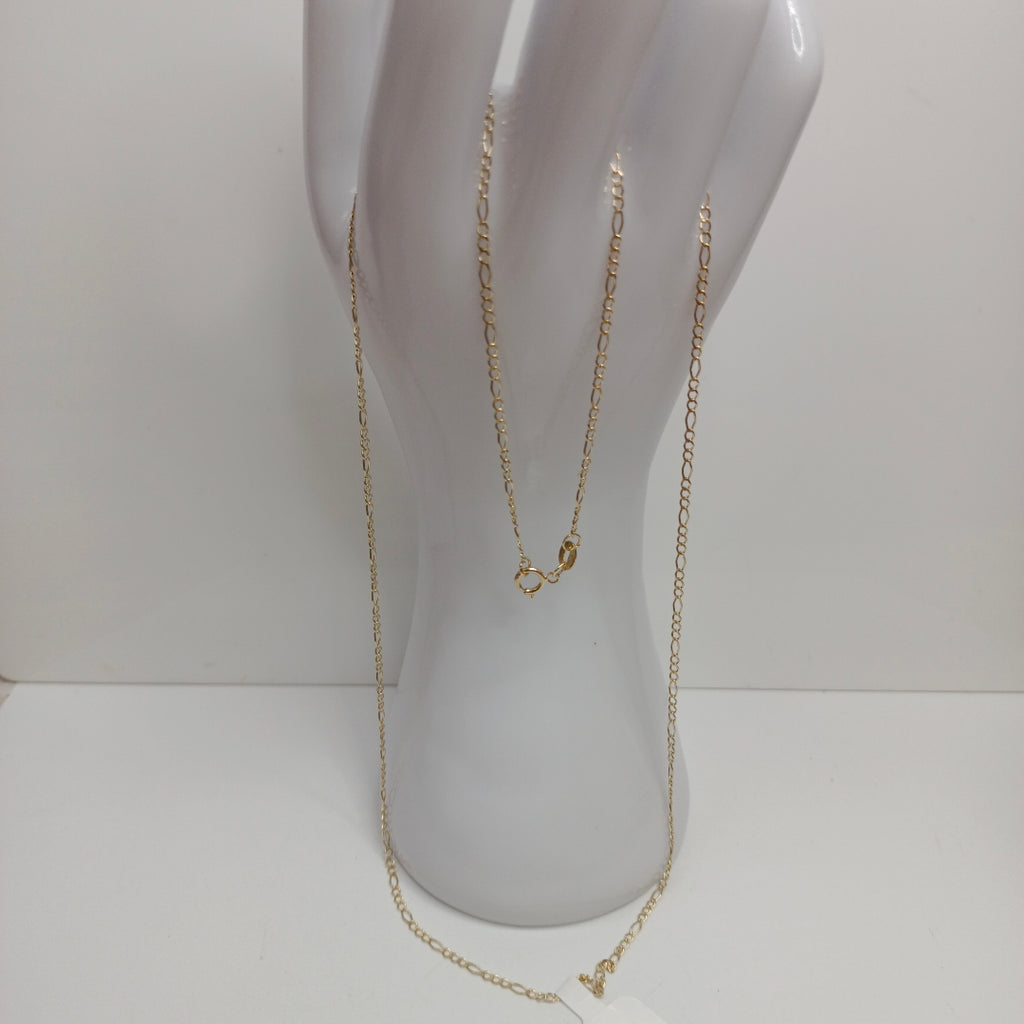 CADENAS TEJIDO ESLABONES ORO 10K 60 CM 2.2 GR (NUEVO)