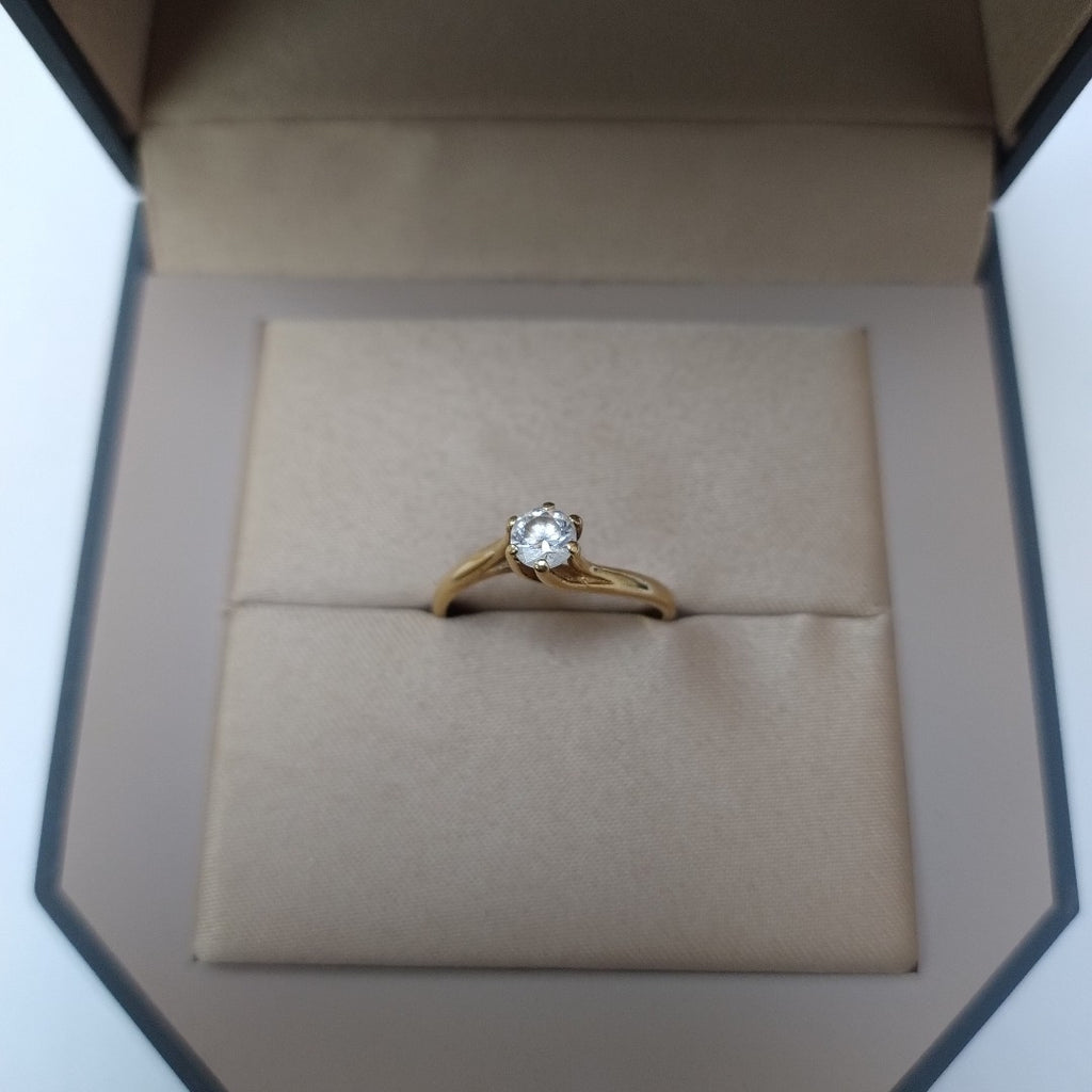 SOLITARIO ORO 14 K 1,90 GRMS (SEMINUEVO)
