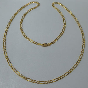 CADENAS 3X1 DIAMANTADA ORO 14K 55 CM 8.4 GR (NUEVO)