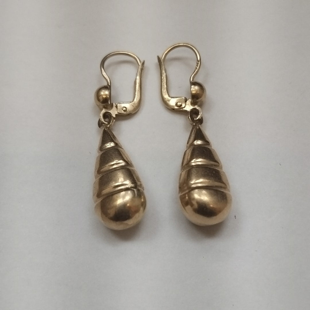 ARETES PAR ORO 14 K 4.7 GRMS (SEMINUEVO)