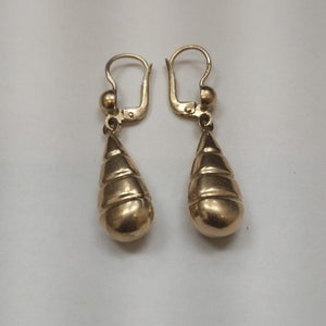 ARETES PAR ORO 14 K 4.7 GRMS (SEMINUEVO)