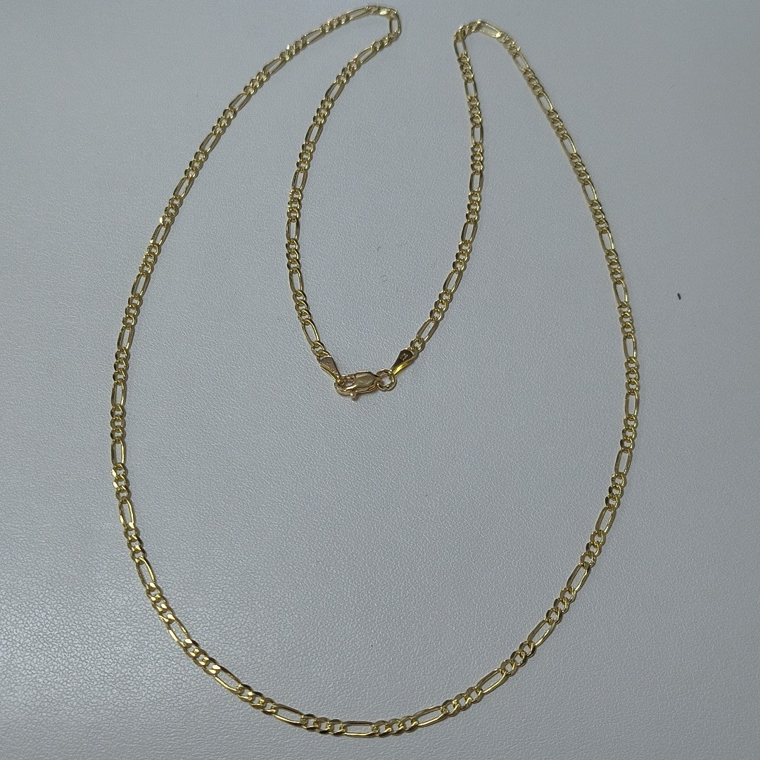 CADENAS 3X1 ORO 14K 55 CM 5.3 GR (NUEVO)