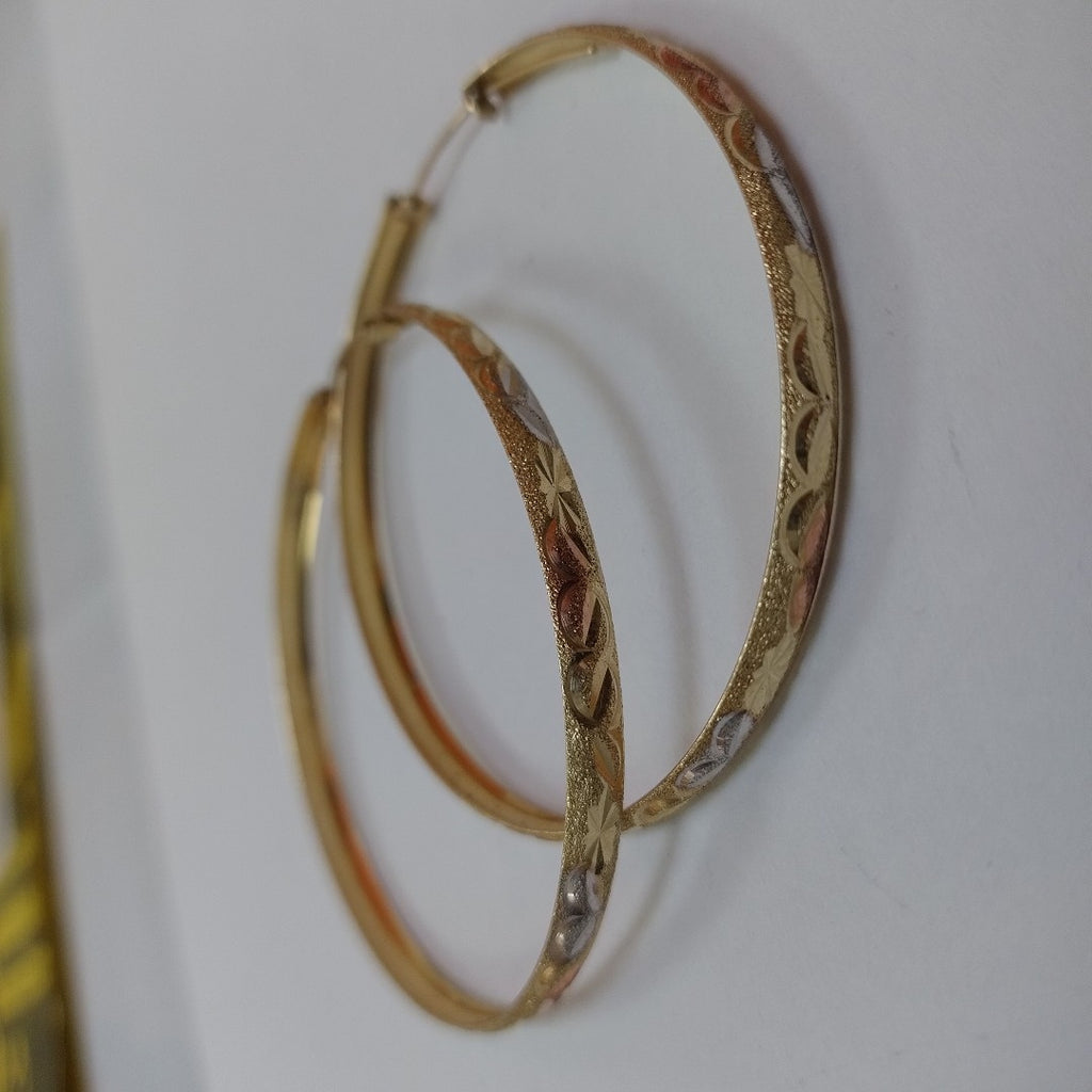 ARRACADAS PAR ORO COMBINADO 10 K 8.8 GRMS (SEMINUEVO)