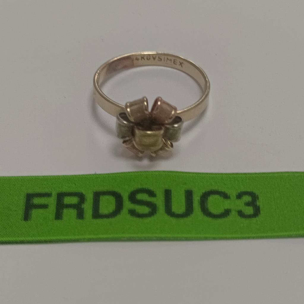 ANILLO ORO 14 K 2,00 GRMS (SEMINUEVO)