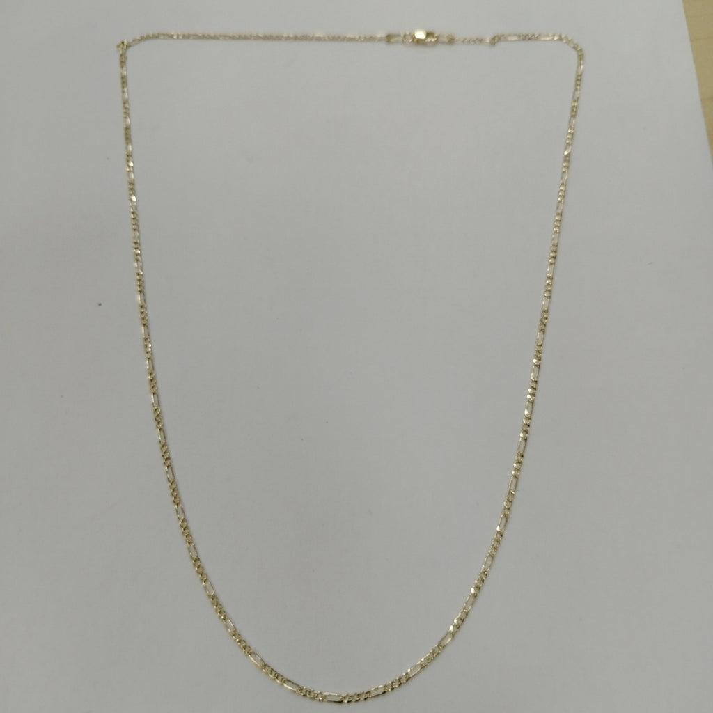 CADENAS 3X1 ORO 14K 55 CM 3.8 GR (NUEVO)
