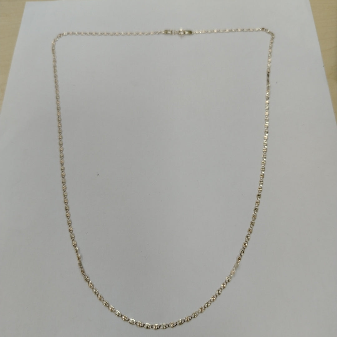 CADENAS TEJIDO GUCHI ORO 10K 60 CM 3.1 GR (NUEVO)