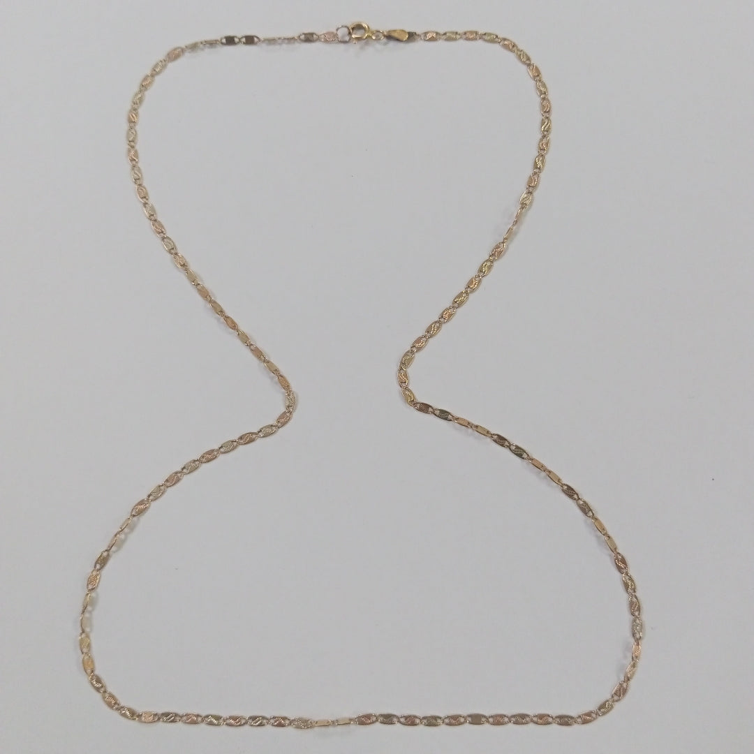 CADENA ORO 14 K 3.8 GRMS (SEMINUEVO)