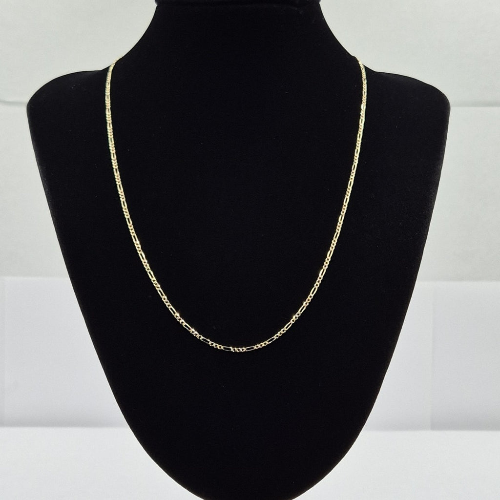 CADENAS 3X1 ORO 14K 55 CM 3.7 GR (NUEVO)