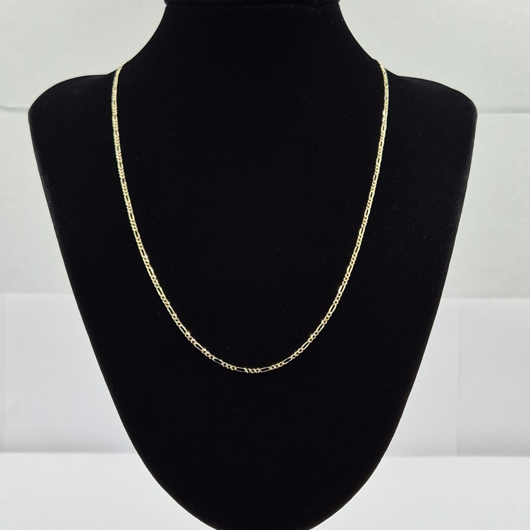 CADENAS 3X1 ORO 14K 55 CM 3.7 GR (NUEVO)