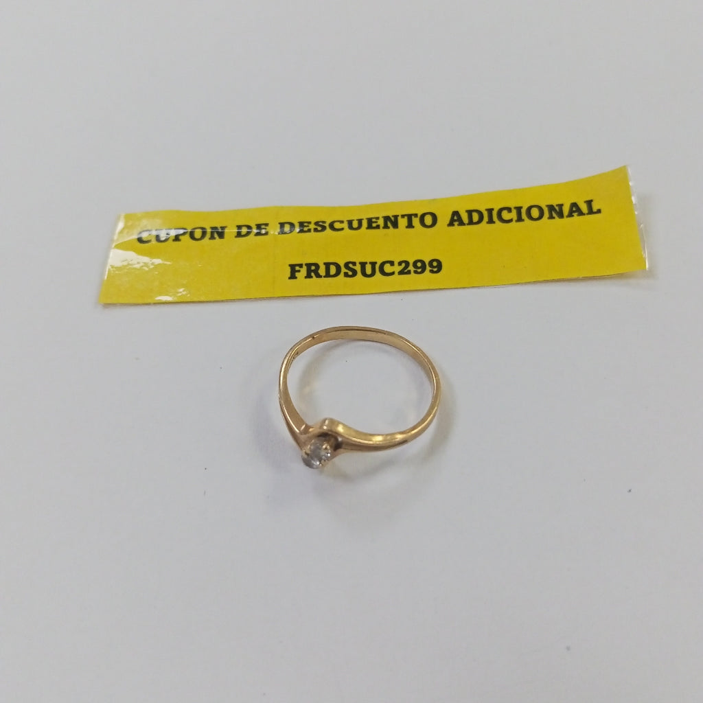 SOLITARIO ORO 14 K 1.7 GRMS (SEMINUEVO)