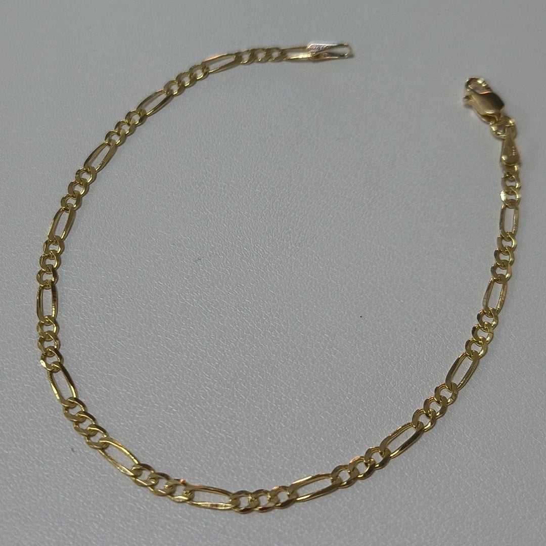 PULSERAS 3X1 ORO 14K 18 CM 1.8 GR (NUEVO)