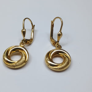 BROQUELES ORO 14K 2.6 (NUEVO)
