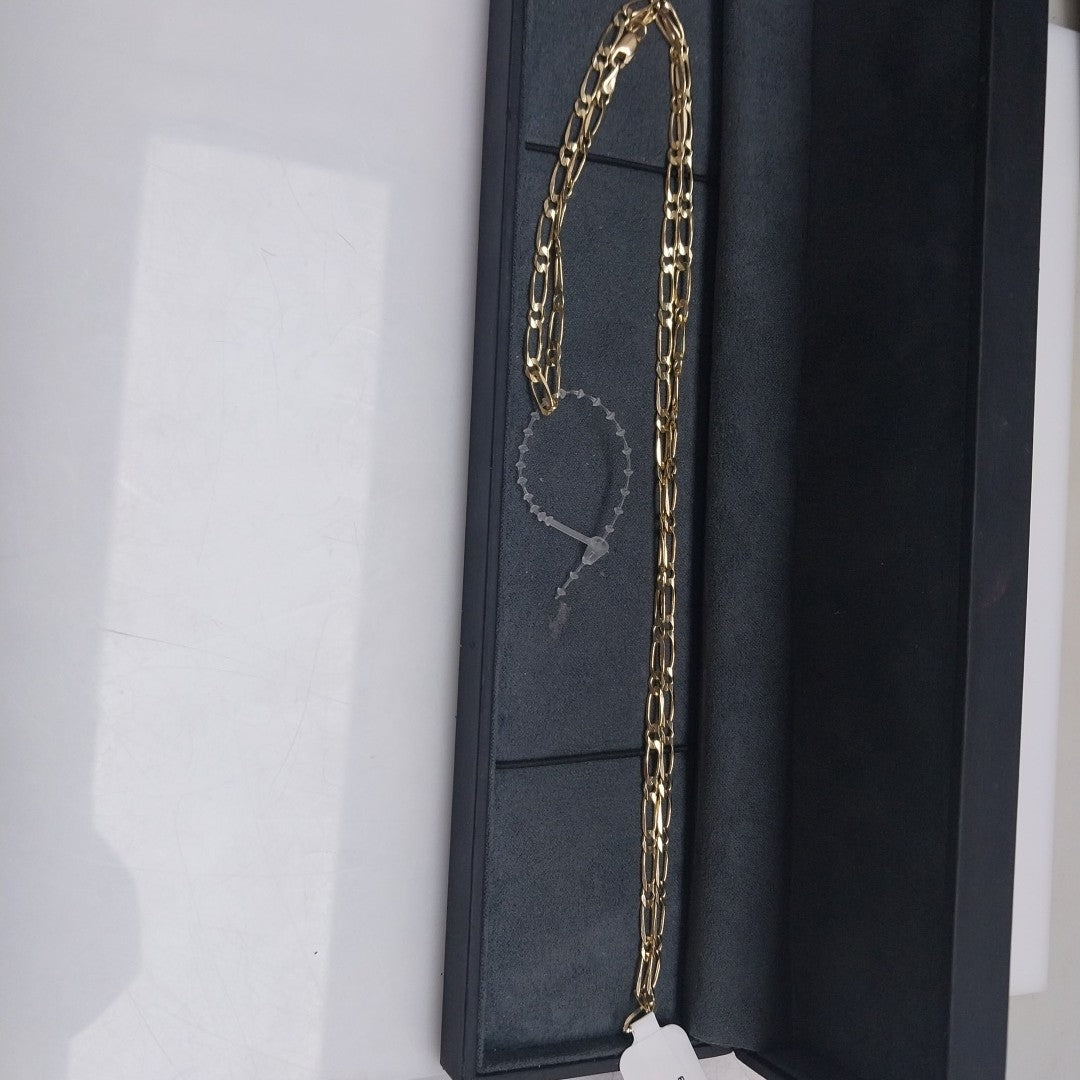 CADENAS 1X1 ORO 14K 55 CM 7.4 GR (NUEVO)