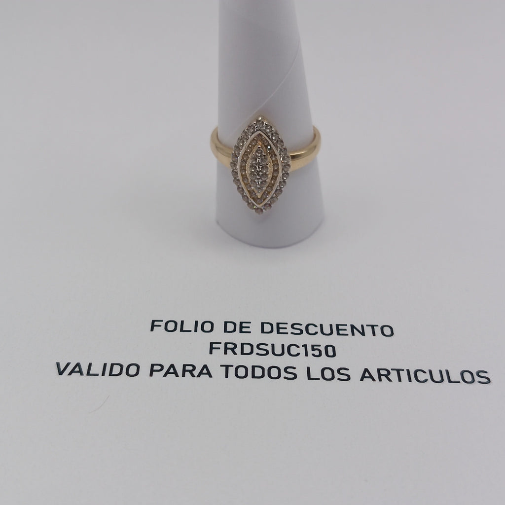 ANILLOS DAMA ORO 10K 2.4 (NUEVO)