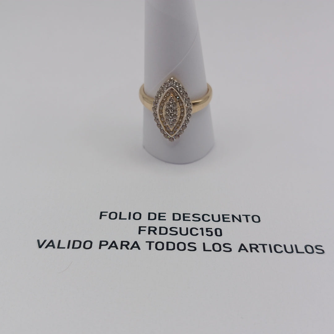 ANILLOS DAMA ORO 10K 2.4 (NUEVO)
