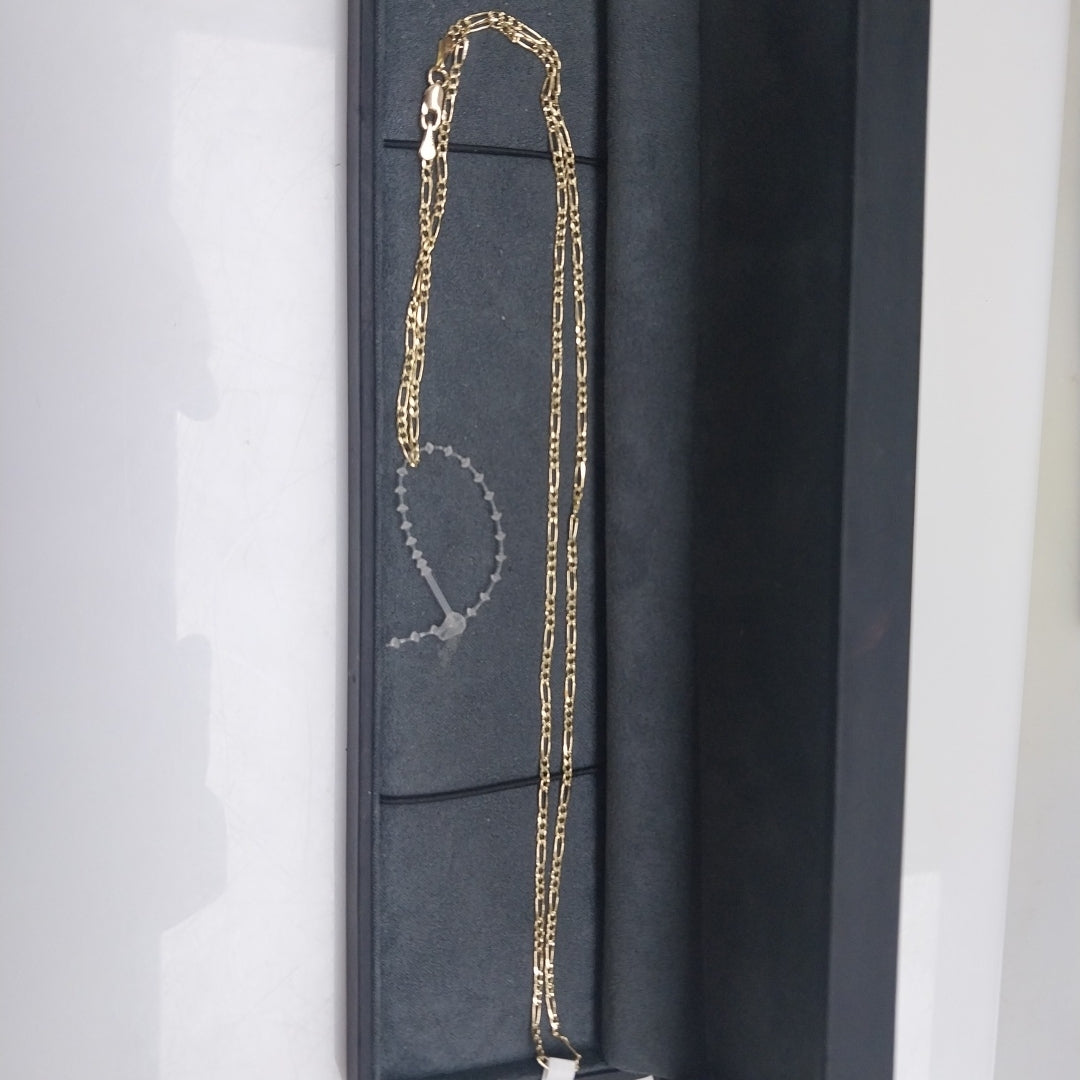 CADENAS 3X1 ORO 14K 55 CM 3.7 GR (NUEVO)