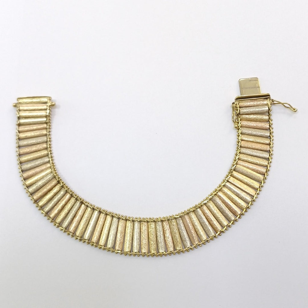PULSERA ORO,ORO COMBINADO 14 K 26,30 GRMS (SEMINUEVO)