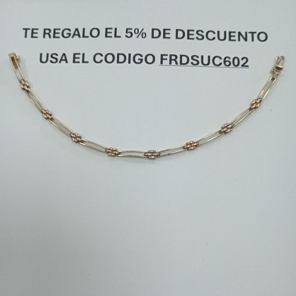 PULSERA ORO 14 K 8,40 GRMS (SEMINUEVO)